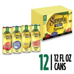 Simply Spiked Lemonade Variety Pack - 12pk/12 fl oz Cans