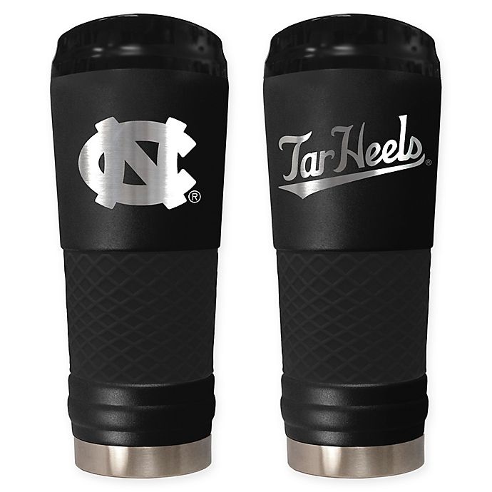 slide 1 of 1, NCAA University of North Carolina Powder Coated Stealth Draft Tumbler, 24 oz