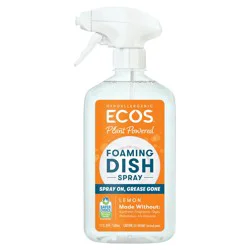 Ecos Lemon Foam Dish Soap 17 oz