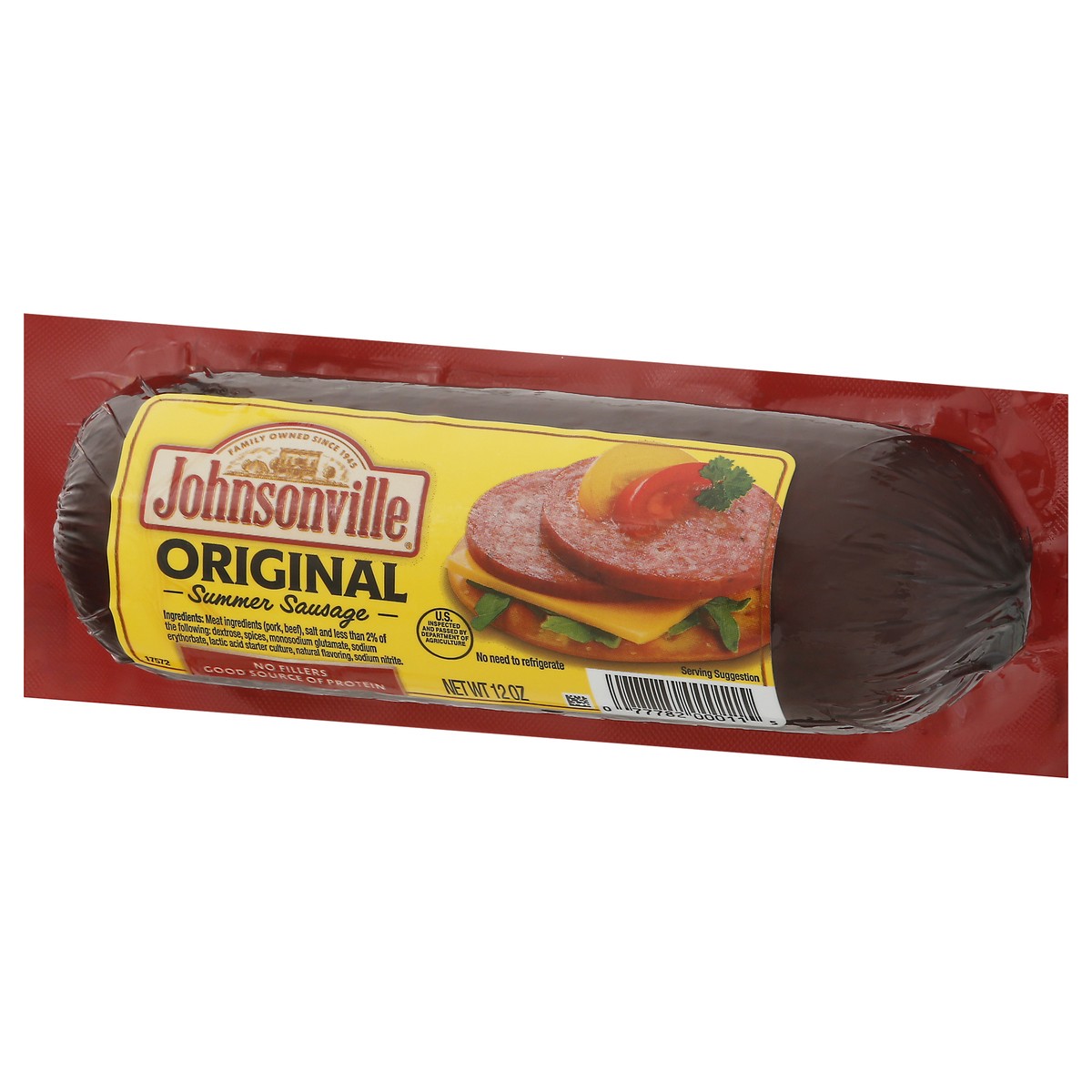 slide 2 of 9, Johnsonville Original Summer Sausage 12 oz, 12 oz