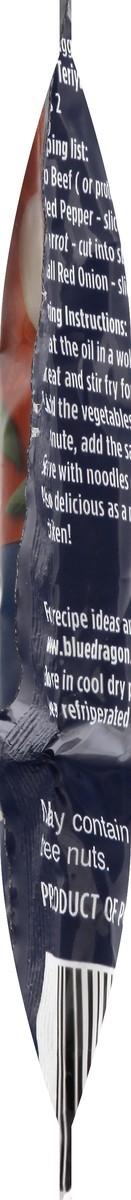 slide 11 of 12, Blue Dragon Honey Teriyaki Stir Fry Sauce 3.5 oz, 3.5 oz