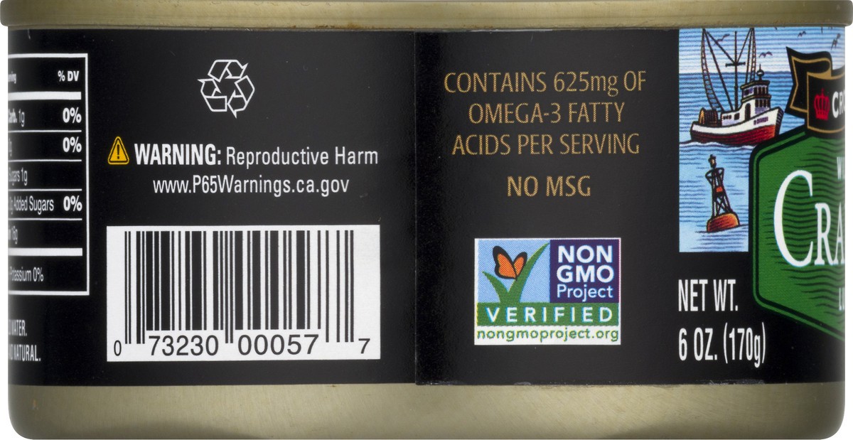 slide 2 of 9, Crown Prince Lump White Crab Meat 6 oz, 6 oz