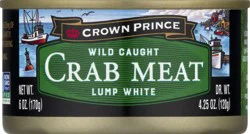 Crown Prince Lump White Crab Meat 6 oz