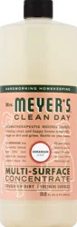 Mrs. Meyer's Mrs. Meyer’s Clean Day Multi-Surface Cleaner Concentrate, Geranium Scent, 32 Ounce Bottle