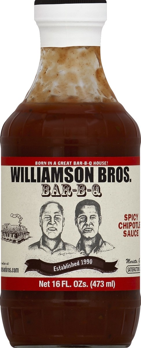 slide 2 of 2, Williamson Bros. Bar-B-Q Sauce 16 oz, 16 oz