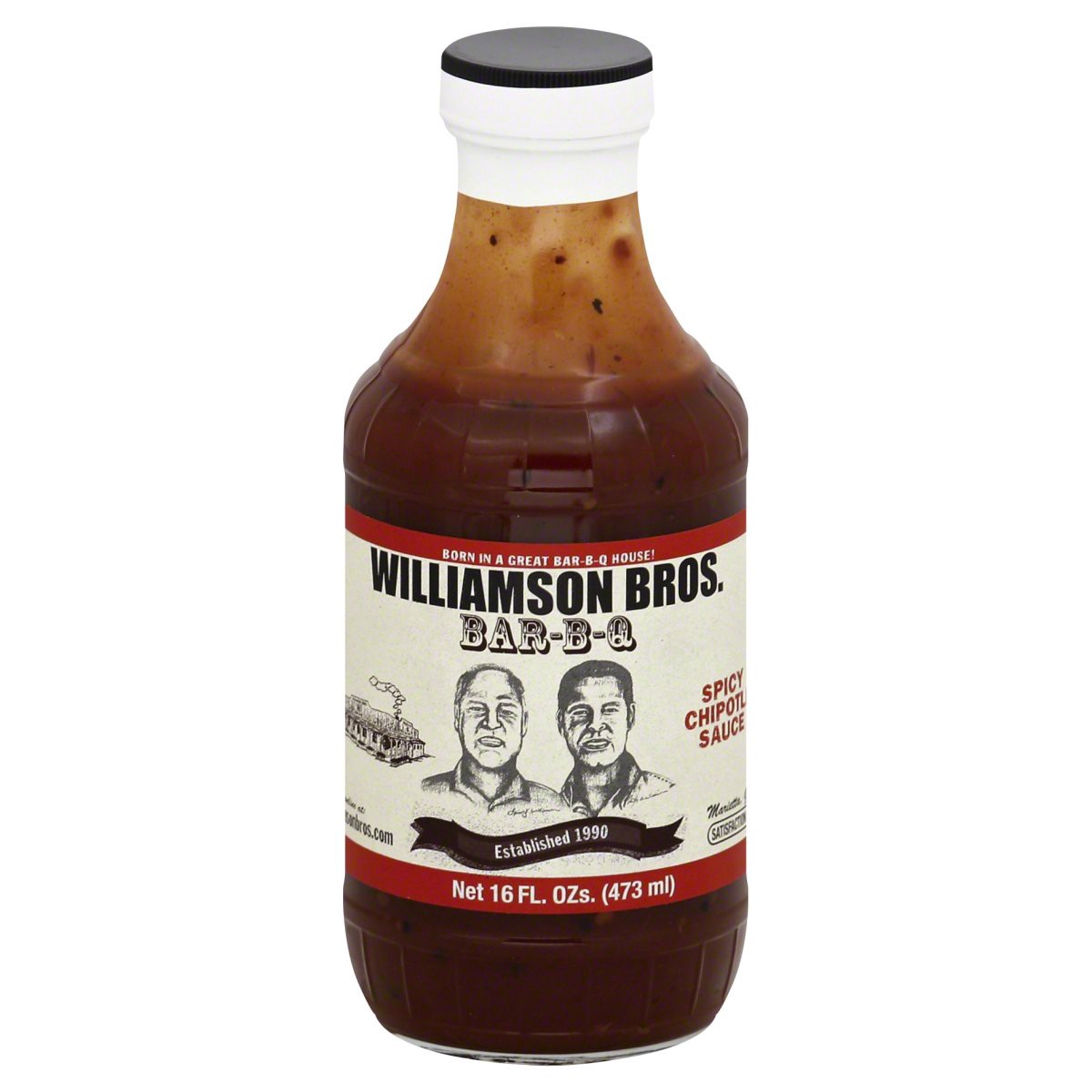 slide 1 of 2, Williamson Bros. Bar-B-Q Sauce 16 oz, 16 oz