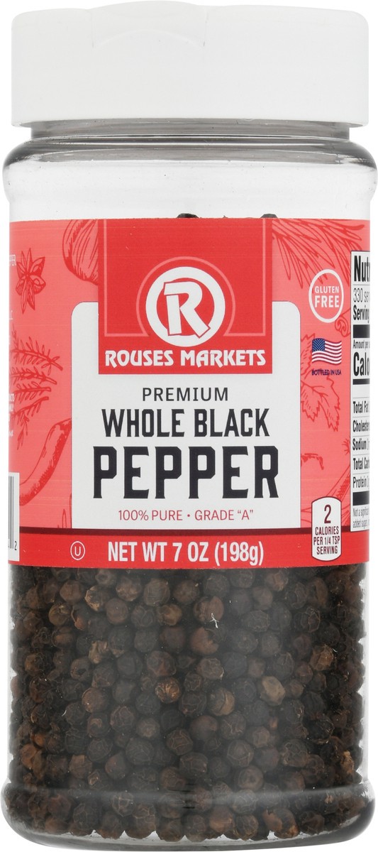 slide 4 of 14, Rouses Markets Whole Black Pepper - 7 oz, 7 oz