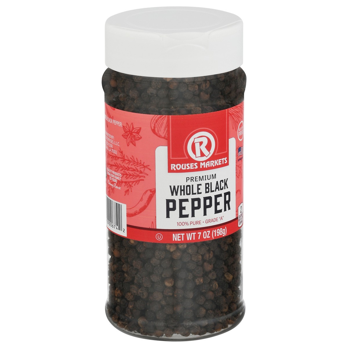 slide 13 of 14, Rouses Markets Whole Black Pepper - 7 oz, 7 oz