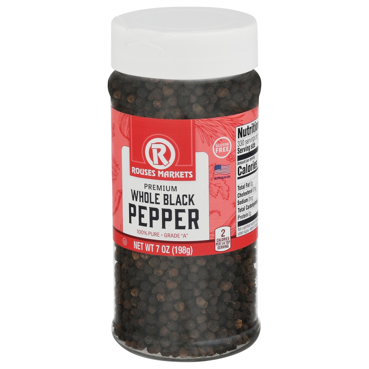 slide 5 of 14, Rouses Markets Whole Black Pepper - 7 oz, 7 oz