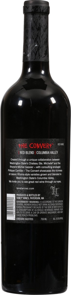 slide 2 of 10, The Convert Columbia Valley Red Blend 750 ml, 750 ml