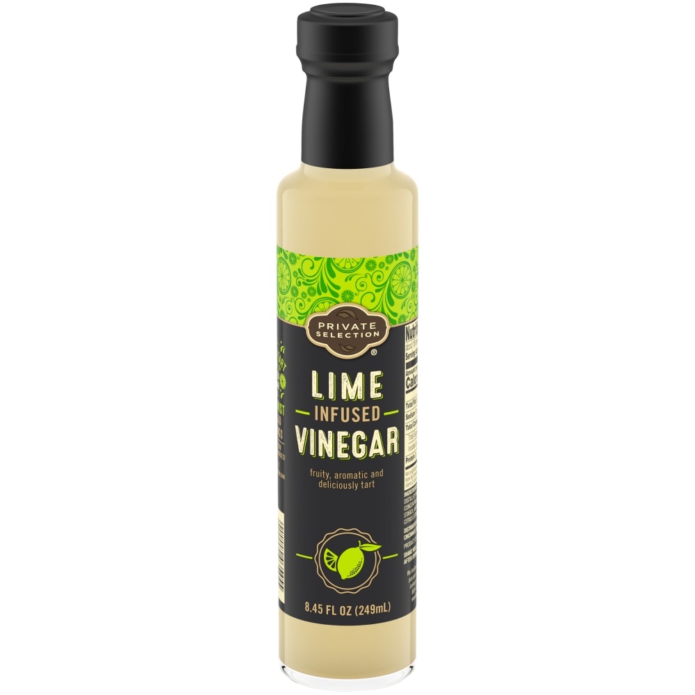 slide 1 of 1, Private Selection Lime Infused Vinegar, 8.45 fl oz