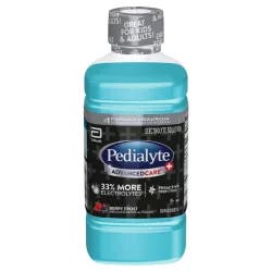 Pedialyte AdvancedCare Plus Berry Frost Electrolyte Solution 33.8 fl oz