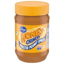 Kroger Roasted Peanuts & Honey Crunchy Peanut Butter