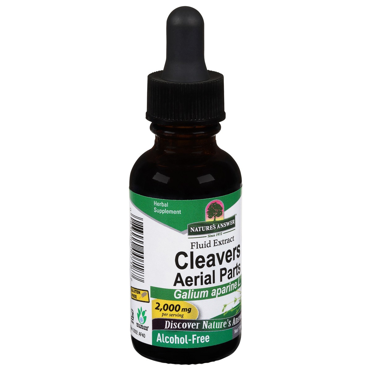 slide 10 of 14, Nature's Answer 2000 mg Cleavers Aerial Parts Fluid Extract 1 fl oz, 1 fl oz