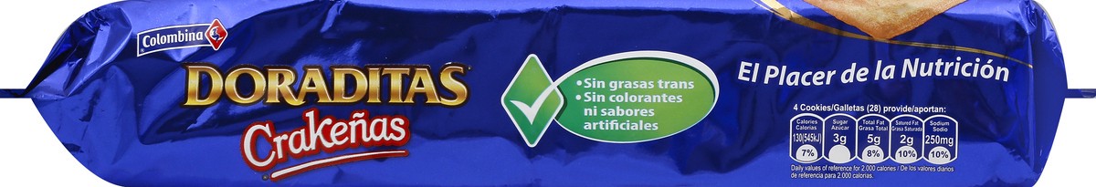 slide 4 of 5, Colombina Doraditas Crackenas, 12.8 oz