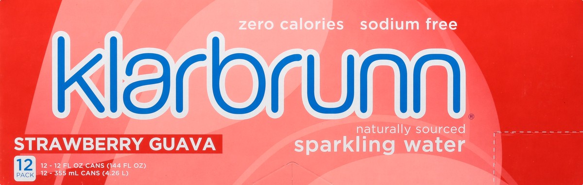 slide 9 of 9, Klarbrunn Sparkling Strawberry Guava / - 12 ct; 12 oz, 12 ct; 12 oz