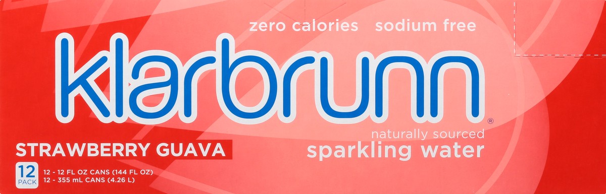 slide 4 of 9, Klarbrunn Sparkling Strawberry Guava / - 12 ct; 12 oz, 12 ct; 12 oz