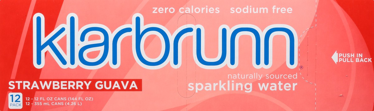 slide 7 of 9, Klarbrunn Sparkling Strawberry Guava / - 12 ct; 12 oz, 12 ct; 12 oz