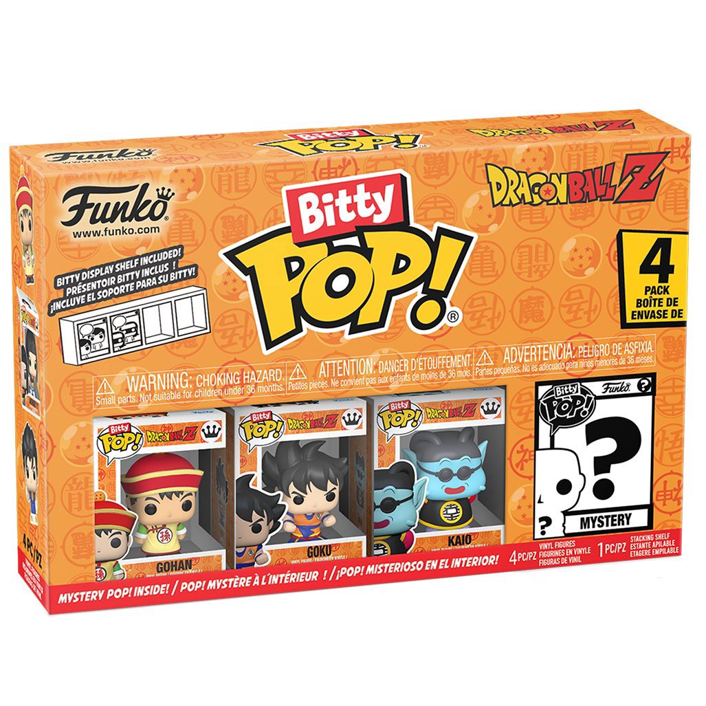 slide 1 of 1, Funko Bitty Pop! Dragonball Z - Series 1, 4 ct