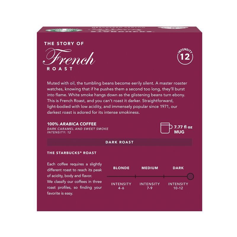 slide 3 of 5, Starbucks By Nespresso Vertuo Line Pods Dark Roast Coffee French Roast (Target Exclusive) - 8ct/4.4oz, 8 ct, 4.4 oz