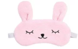 Cala Pink Bunny Business Sleep Mask