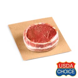Hy-Vee Choice Reserve Beef Bacon-Wrapped Top Sirloin Fillet