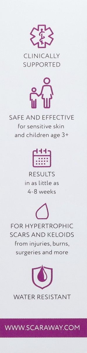 slide 2 of 13, ScarAway Silicone Scar Gel 0.35 oz, 1 ct