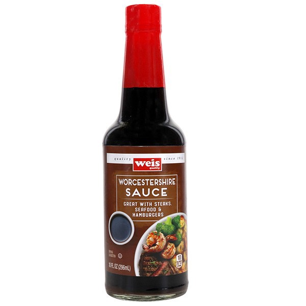 slide 1 of 1, Weis Quality Worcestershire Sauce Sauces-Steak, 10 fl oz