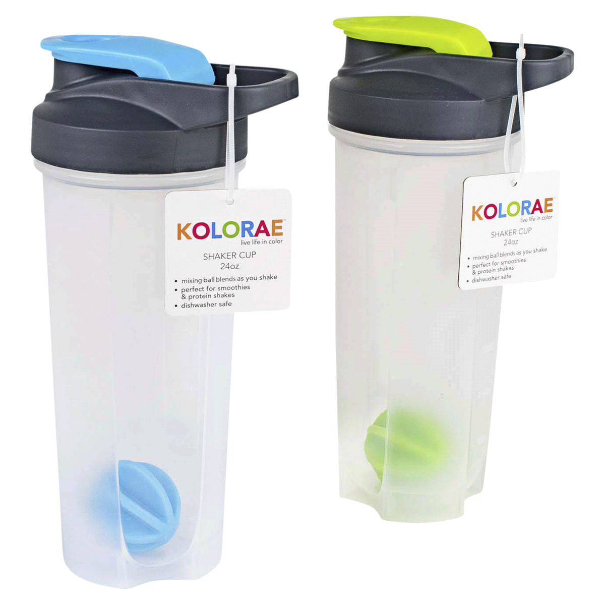 slide 1 of 13, Kolorae Shaker Cup, Assorted Colors, 24 oz