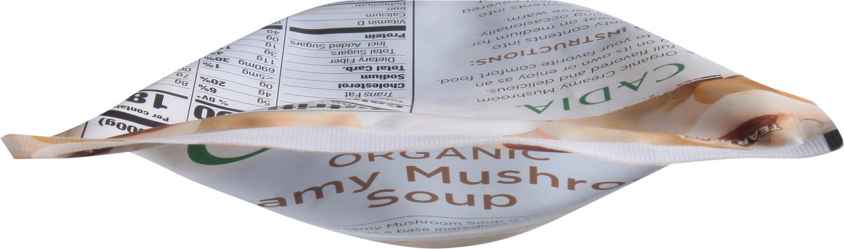 slide 11 of 13, Cadia Organic Creamy Mushroom Soup 14.1 oz, 14.1 oz