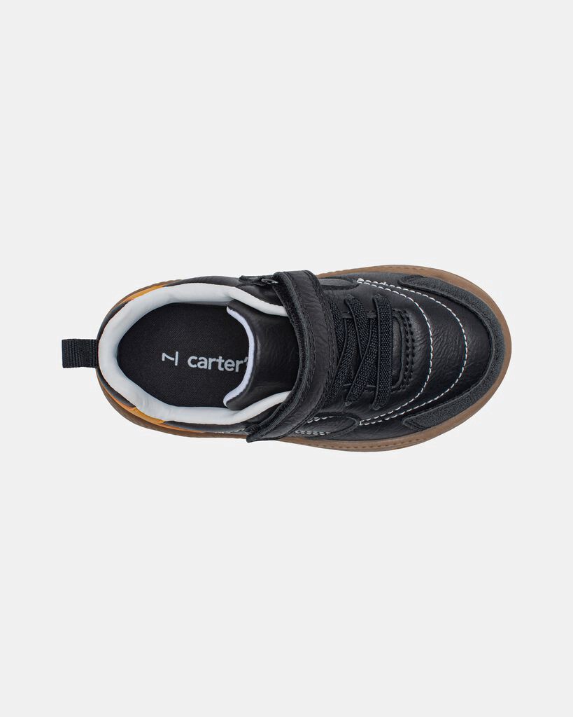 slide 6 of 6, Carter's Carters Toddler Boy Casual Sneakers - Black/Brown Black/Brown 11, 1 ct