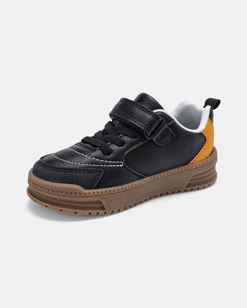 slide 2 of 6, Carter's Carters Toddler Boy Casual Sneakers - Black/Brown Black/Brown 11, 1 ct