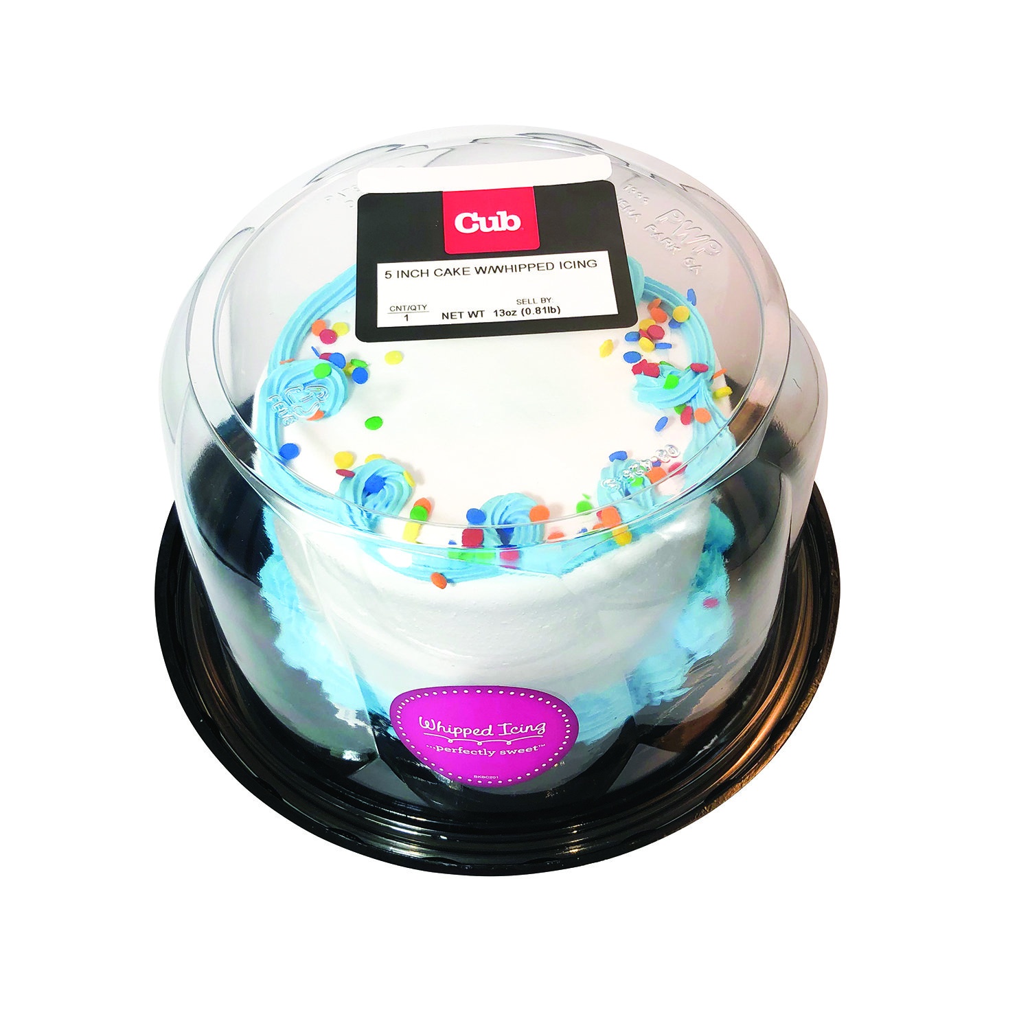 slide 1 of 1, Store Brand 5In Cake Whipped Icng, 1 ct