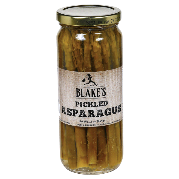 slide 1 of 1, Blakes Pickled Asparagus, 16 oz