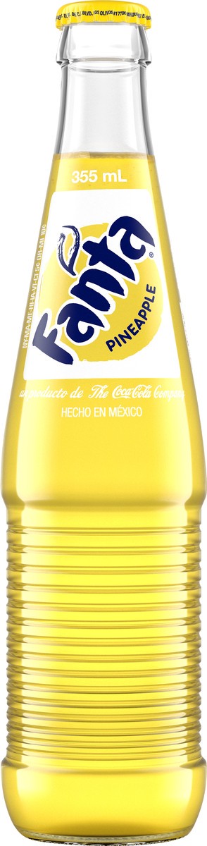 slide 1 of 8, Fanta Pineapple Soda 355 ml, 12 fl oz