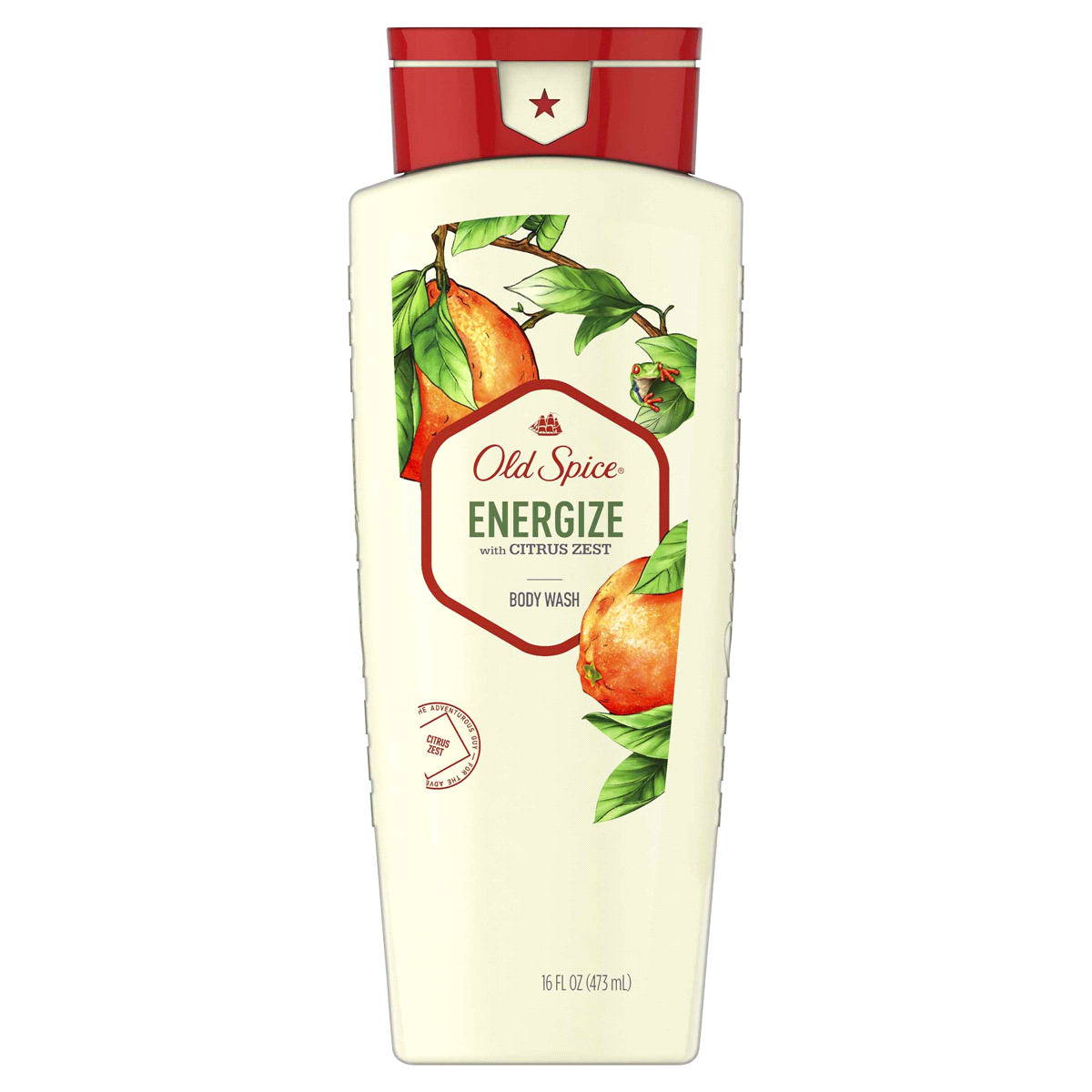 slide 1 of 1, Old Spice Bodywash Energizing Citrus, 16 oz