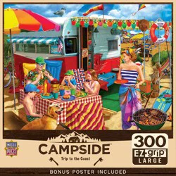 Masterpieces Campside - Trip to the Coast 300 Piece EZ Grip Puzzle