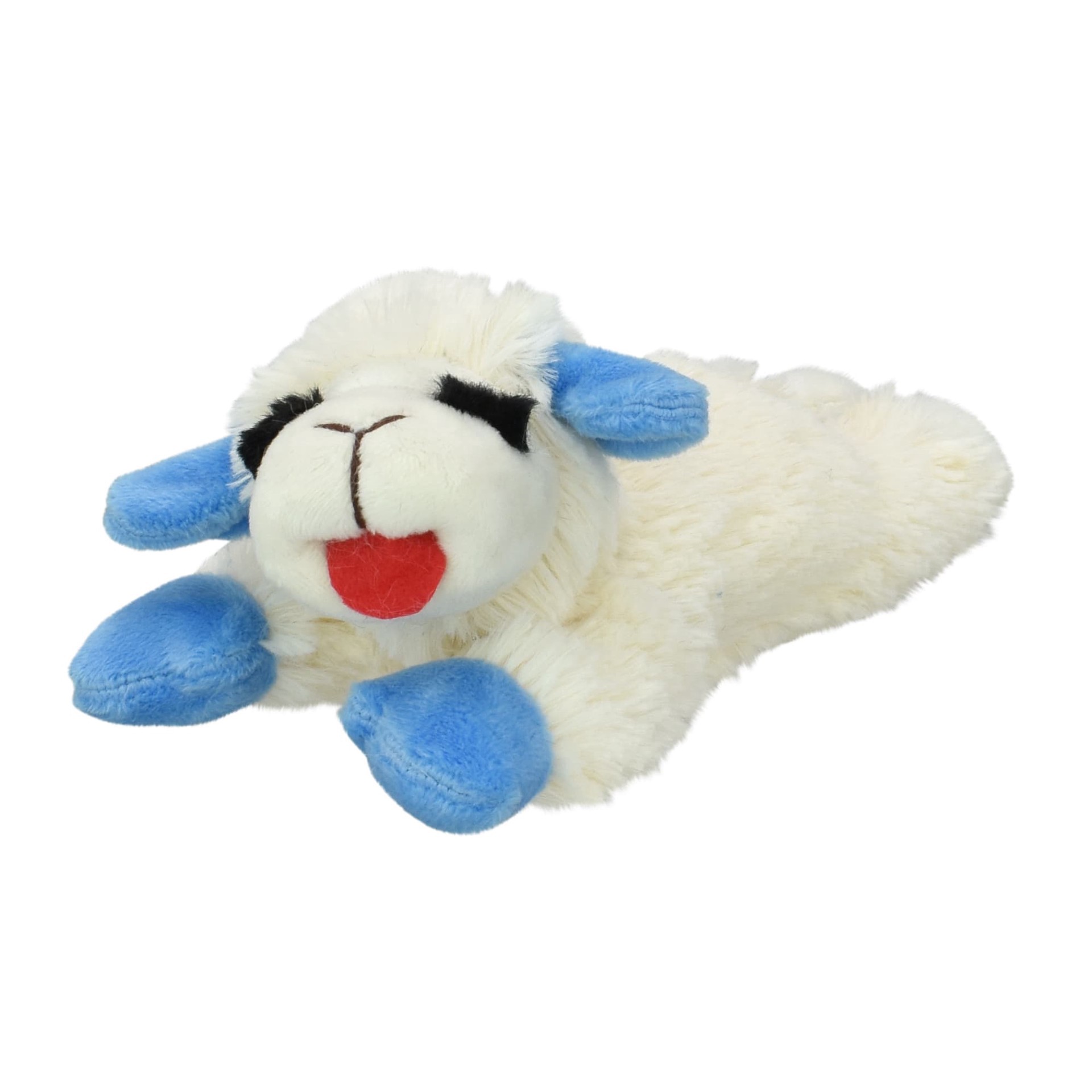 slide 1 of 1, Multipet International Retro Lamb Chop with Neon Blue Ears and Paws for Dogs, SM