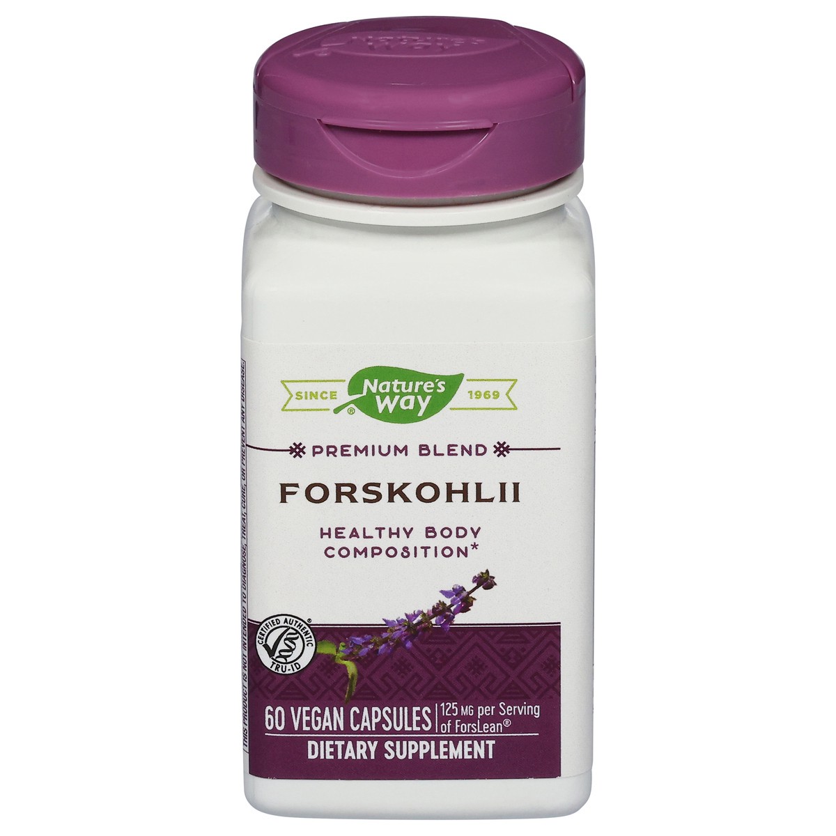 slide 2 of 13, Nature's Way 125 mg Forskohlii 60 Vegan Capsules, 60 ct