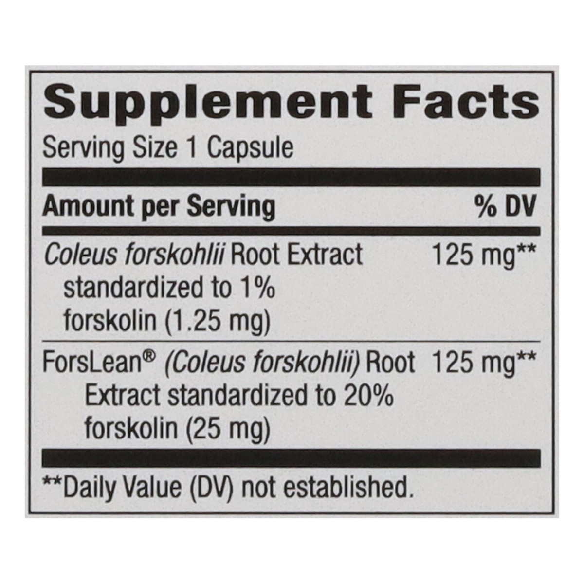 slide 5 of 13, Nature's Way 125 mg Forskohlii 60 Vegan Capsules, 60 ct