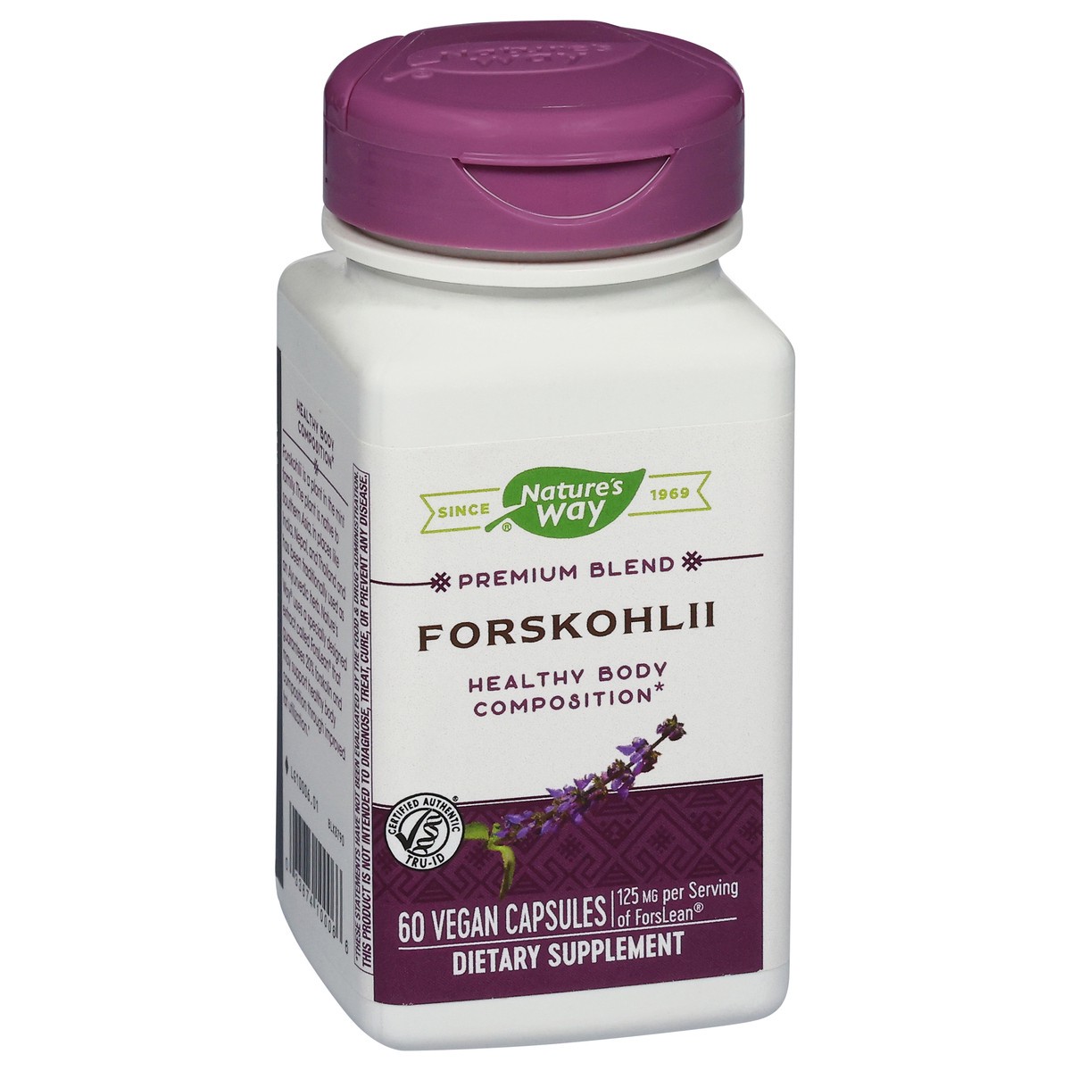 slide 9 of 13, Nature's Way 125 mg Forskohlii 60 Vegan Capsules, 60 ct
