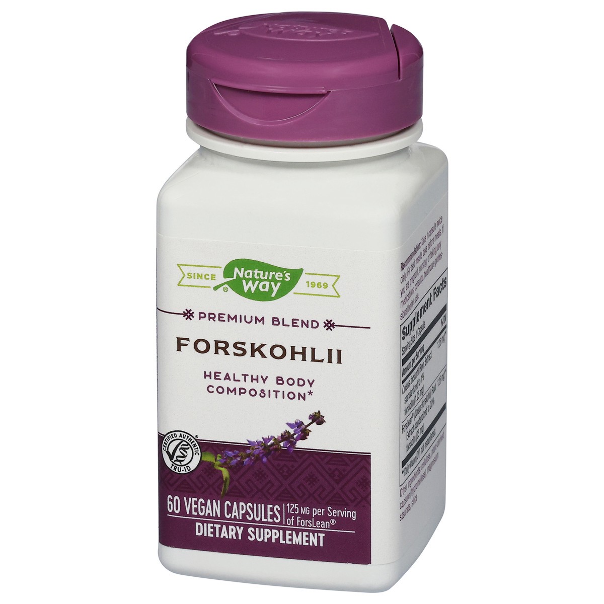 slide 11 of 13, Nature's Way 125 mg Forskohlii 60 Vegan Capsules, 60 ct