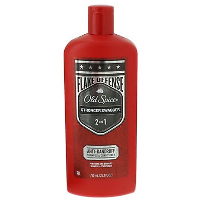 slide 1 of 1, Old Spice Stronger Swagger 2 in 1 Anti Dandruff Shampoo and Conditioner, 25.3 oz