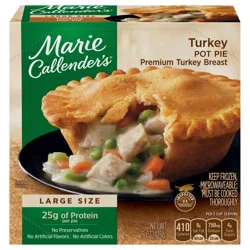 Marie Callender''s Marie Callender’s Turkey Pot Pie Large Size Frozen Meal, 15 oz.