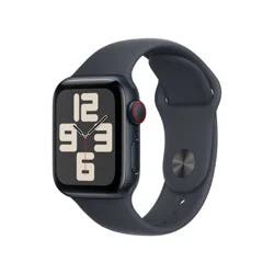 Apple Watch SE GPS (2024) 40mm Midnight Aluminum Case with Midnight Sport Band - M/L