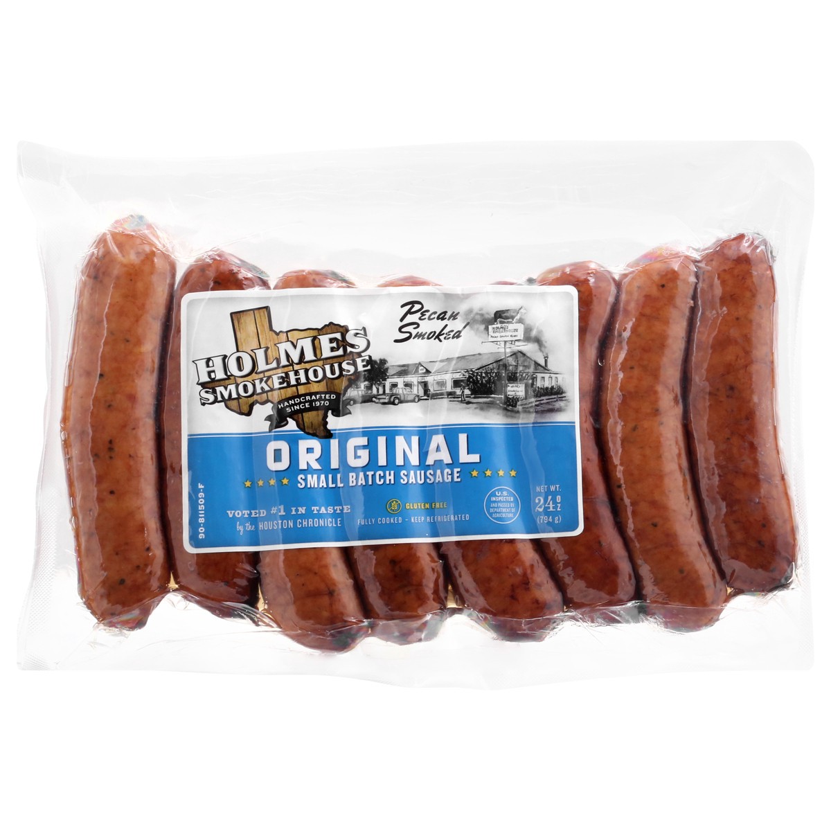 slide 9 of 13, Holmes Smokehouse Pork And Beef Original, 24 oz