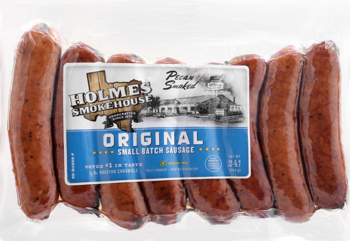 slide 7 of 13, Holmes Smokehouse Pork And Beef Original, 24 oz