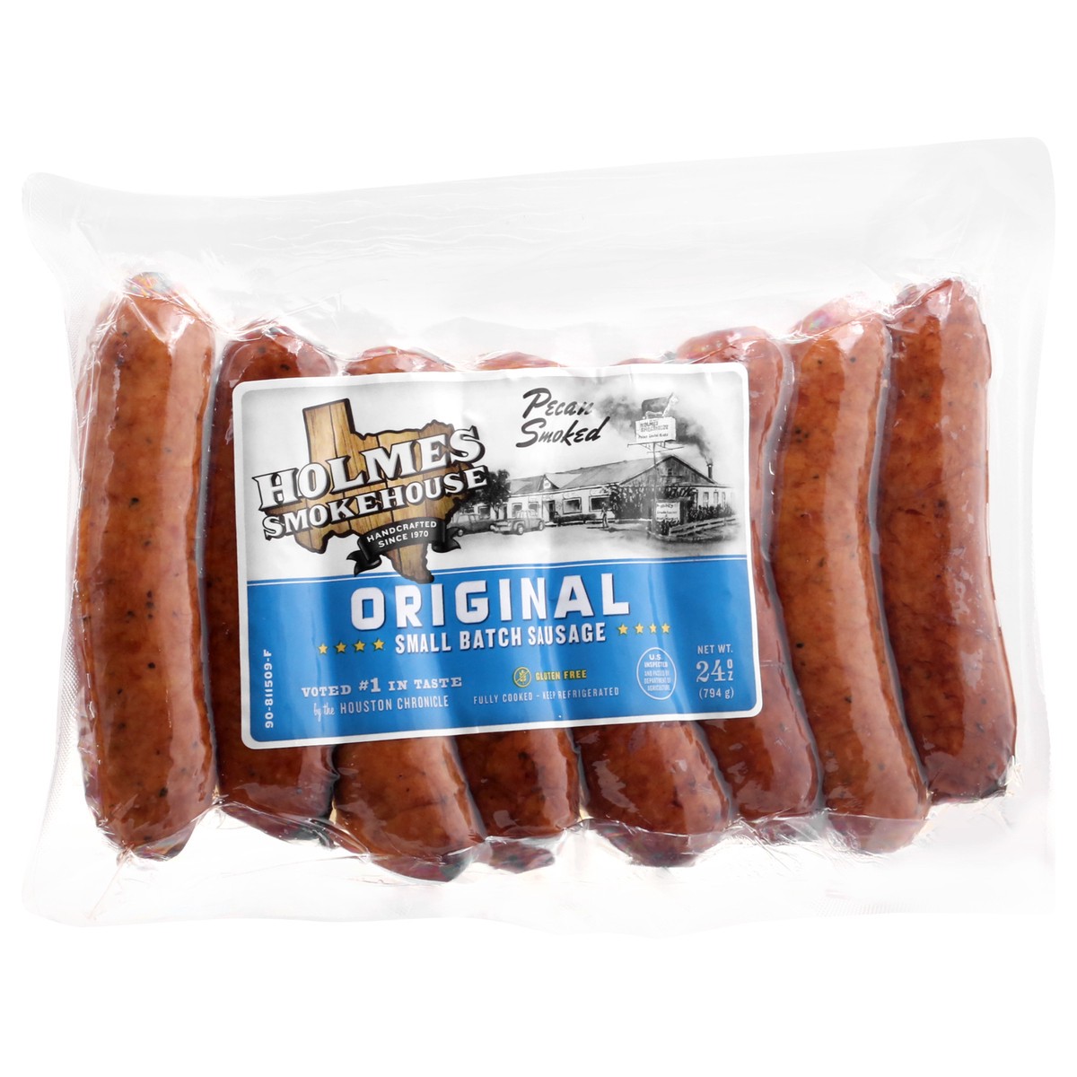 slide 13 of 13, Holmes Smokehouse Pork And Beef Original, 24 oz