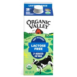 Organic Valley Organic Lactose-Free 2% (Reduced Fat) Milk, 64 oz