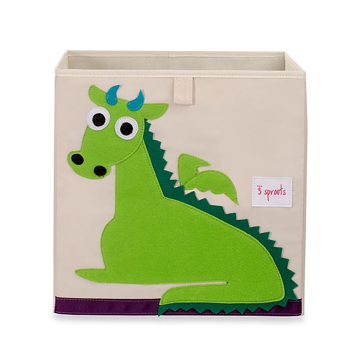 slide 1 of 1, 3 Sprouts Dragon Storage Box, 1 ct